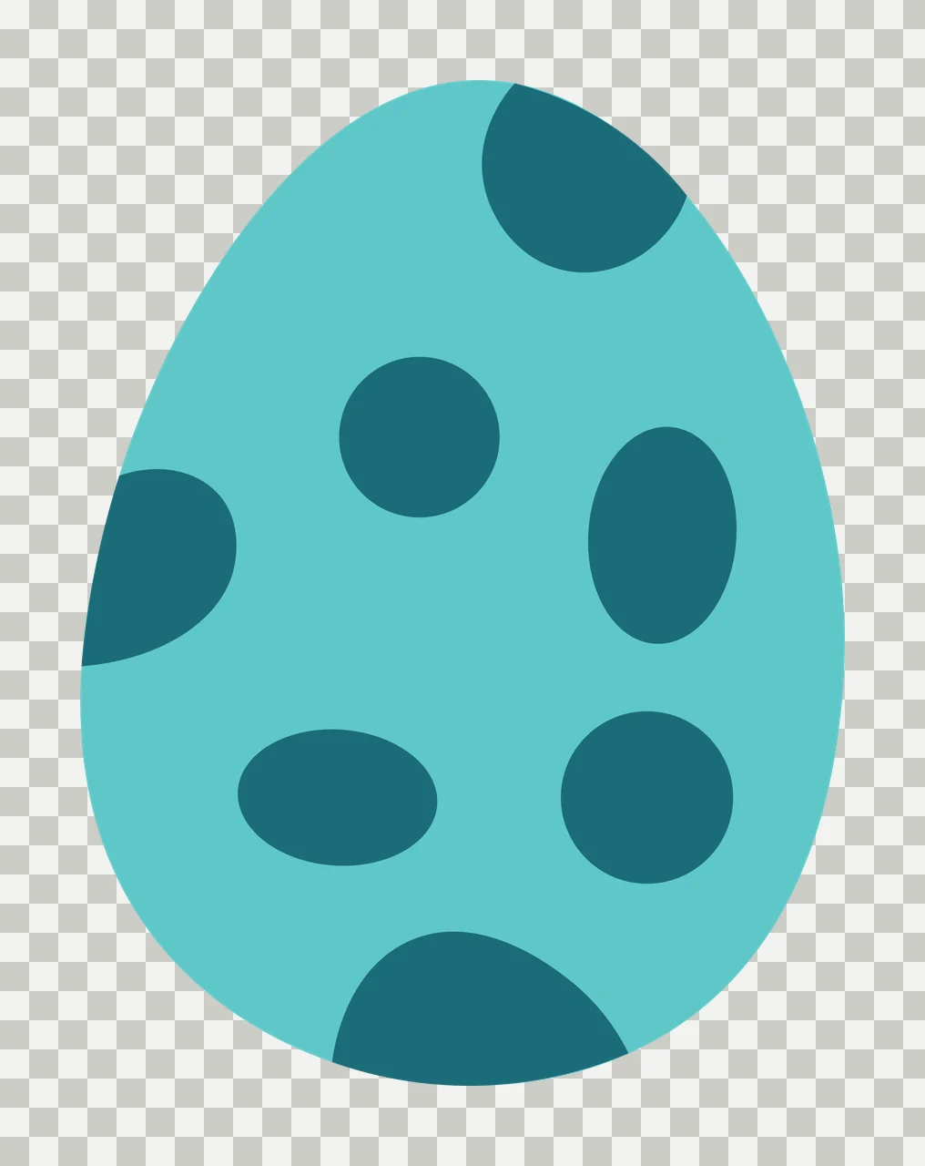 Simple Solid Black Oval Egg Shape On White silhouette minimalist transparency and detail preview thumbnail