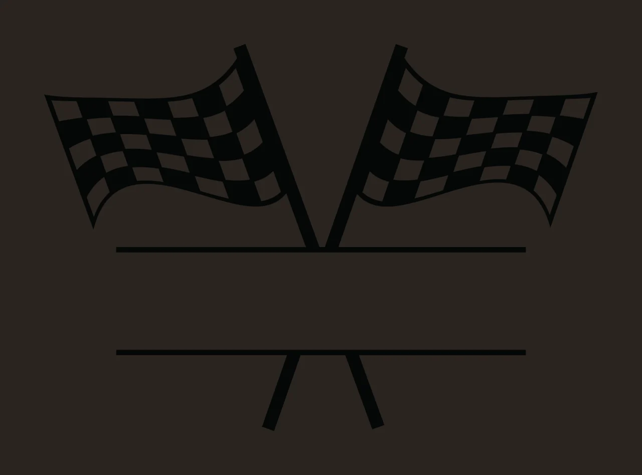 Can Glass Wrap Racing Flags With Banner Frame contrast preview thumbnail