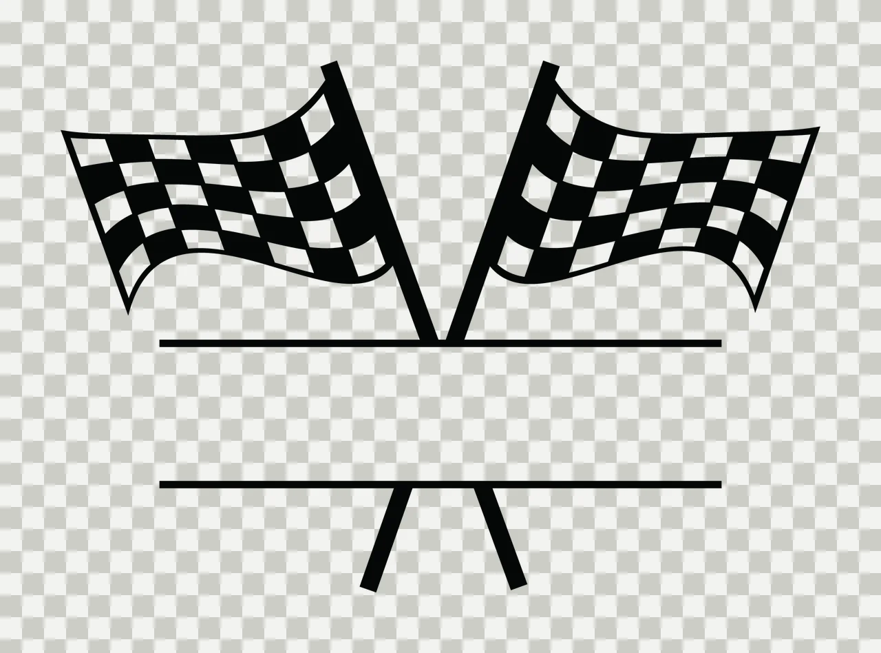 Can Glass Wrap Racing Flags With Banner Frame transparency and detail preview thumbnail