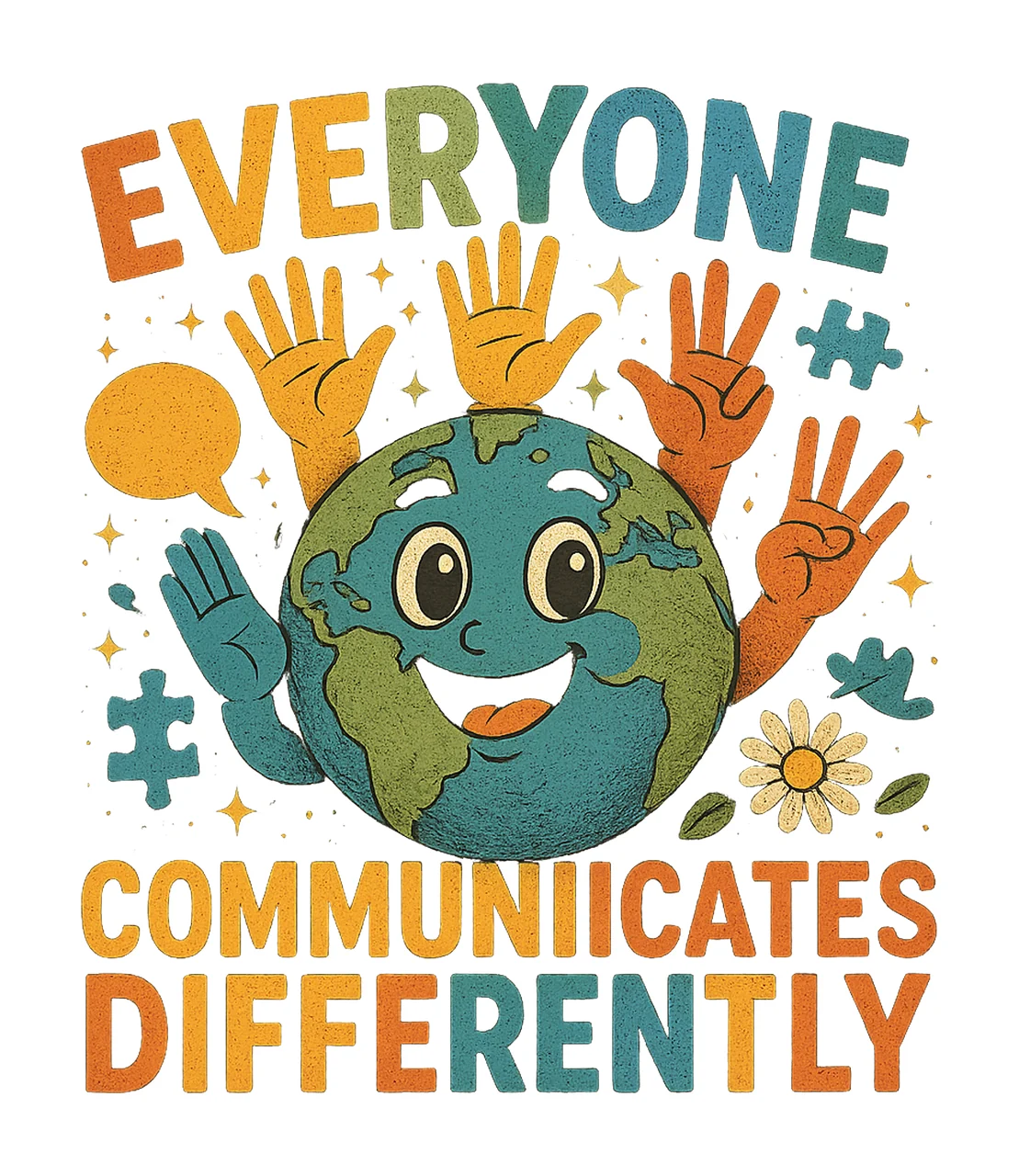 Autism Awareness Inclusion Diversity Design Communicate
