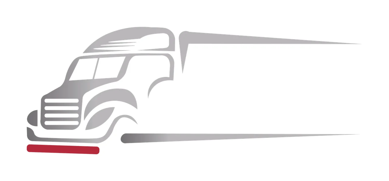 Truck Simplified Side View Of A Large Transport moving cab