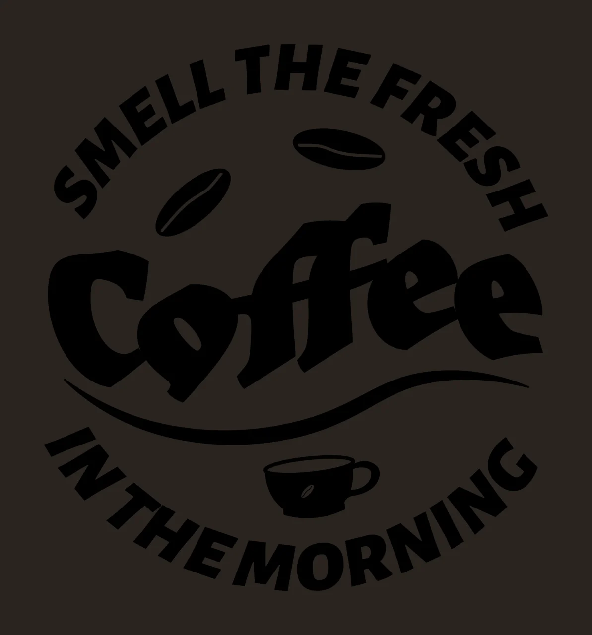 Can Glass Wrap Coffee cup beans typography black white logo contrast preview thumbnail