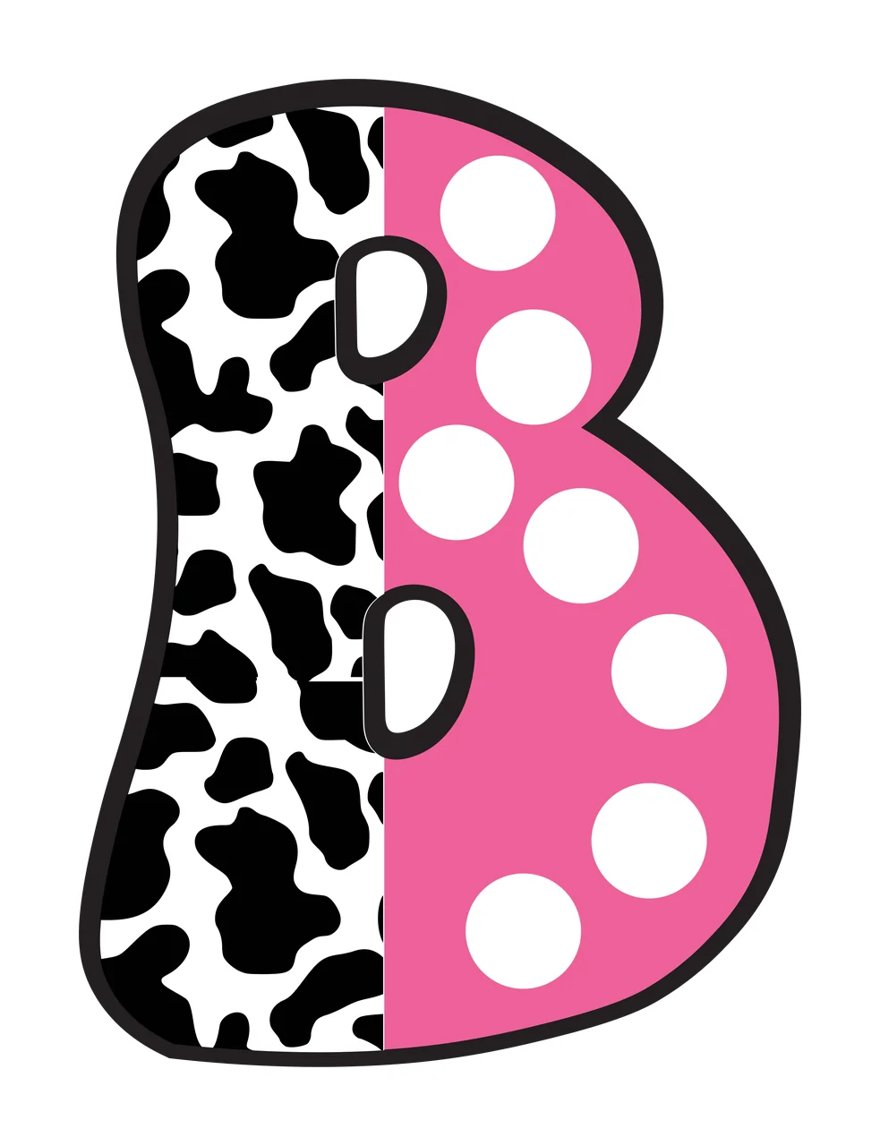 Half Cow Bright Font Dalmatian Race Doodle Leopard Character 12 racing