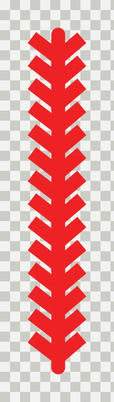 Vertical Column Composed Of Repeated Chevron Arrow Shapes chevrons transparency and detail preview thumbnail