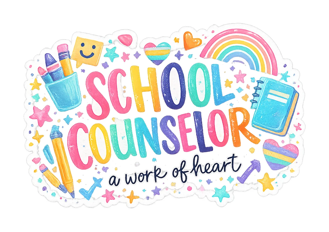 School Counselor Sublimation Design Counselor Shirt Design