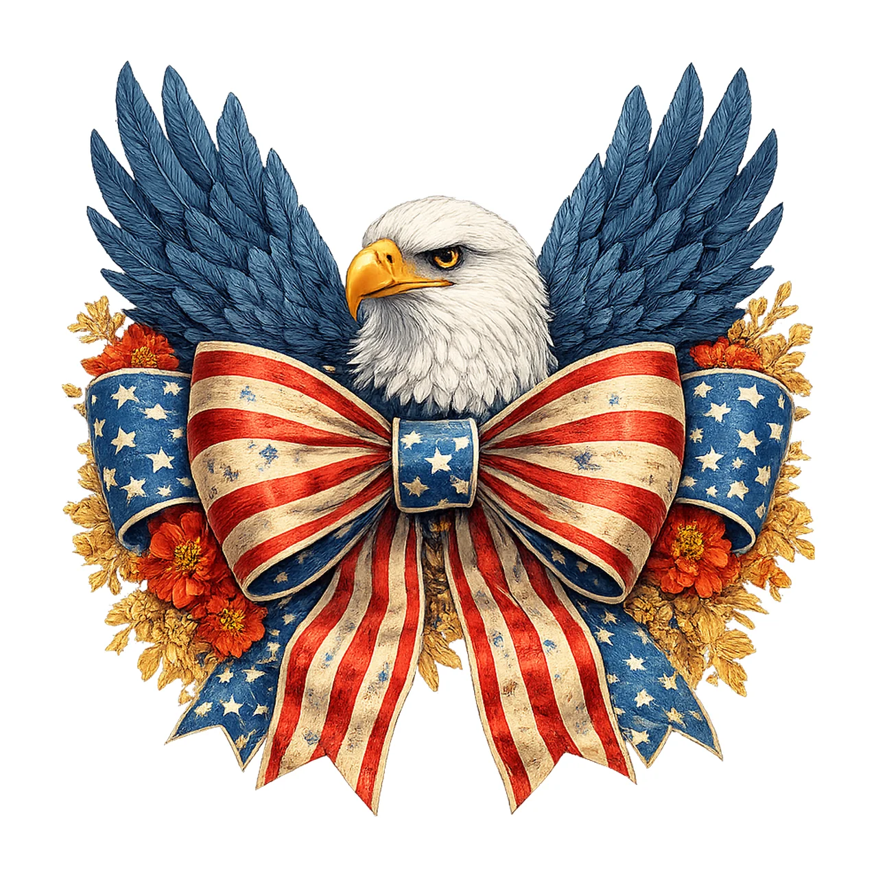 4th of July Usa 250th Anniversary America Emblem