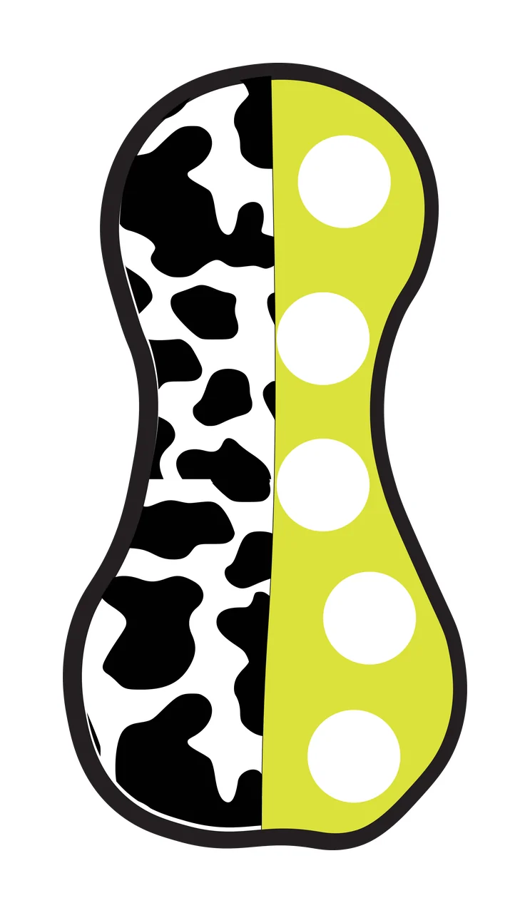 Half Cow Bright Font Dalmatian Race Doodle Leopard Character 36 racing
