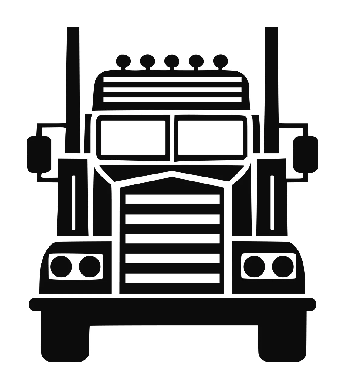 Semi Truck Monogram Character 06 pickup vehicle monster automobile