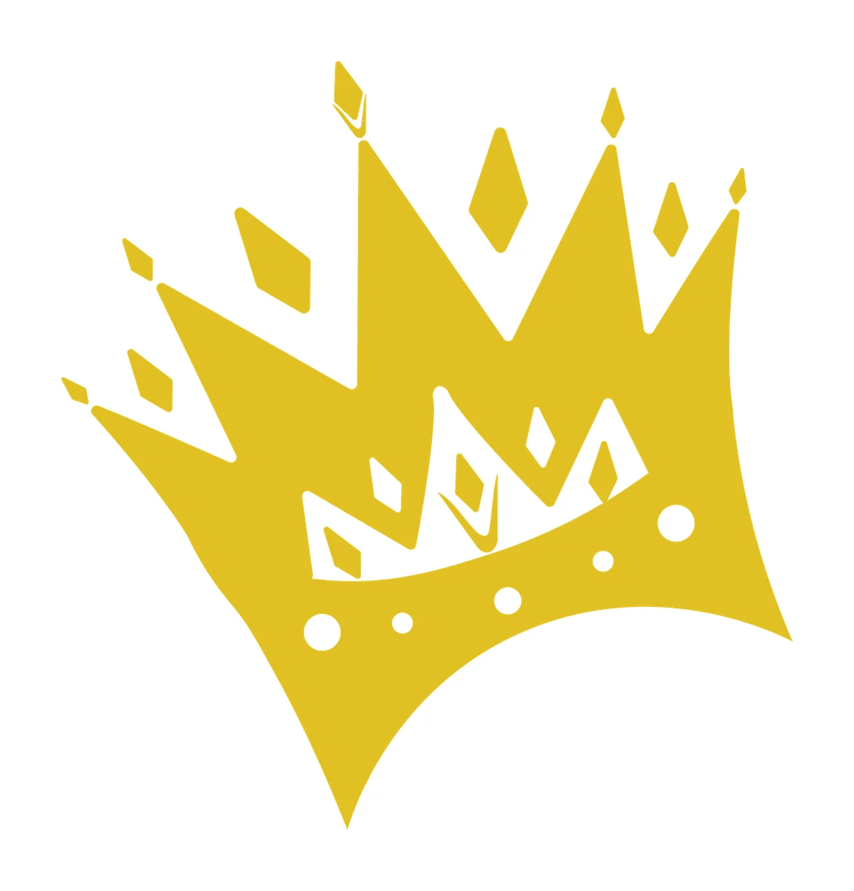 Can Glass Wrap Gold Crown Icon Graphic