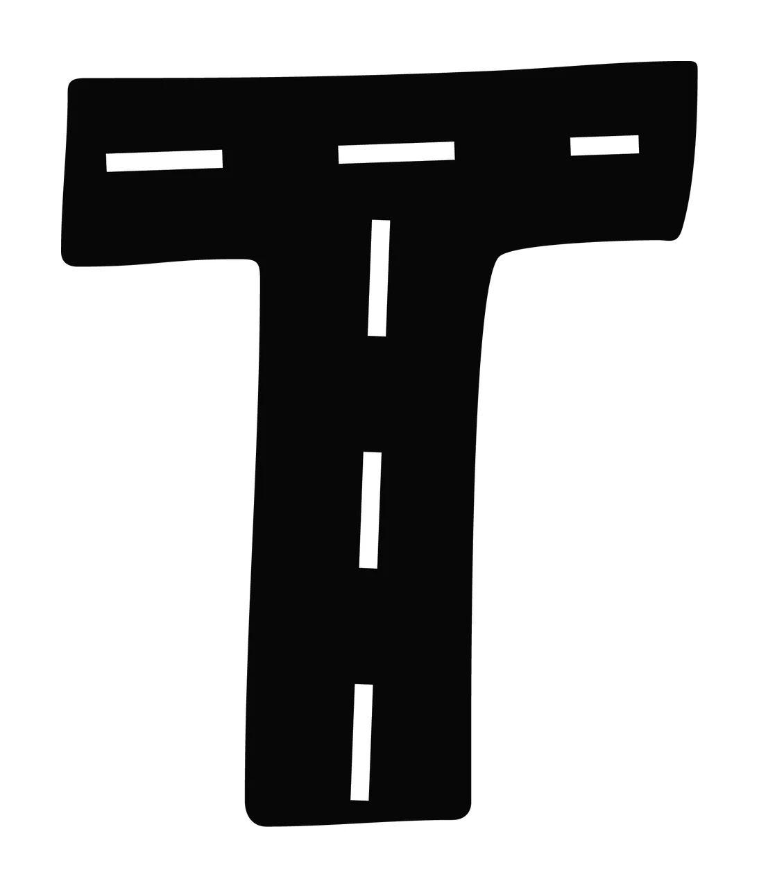 Race Track Font Character 10 racing checkered flag speedway