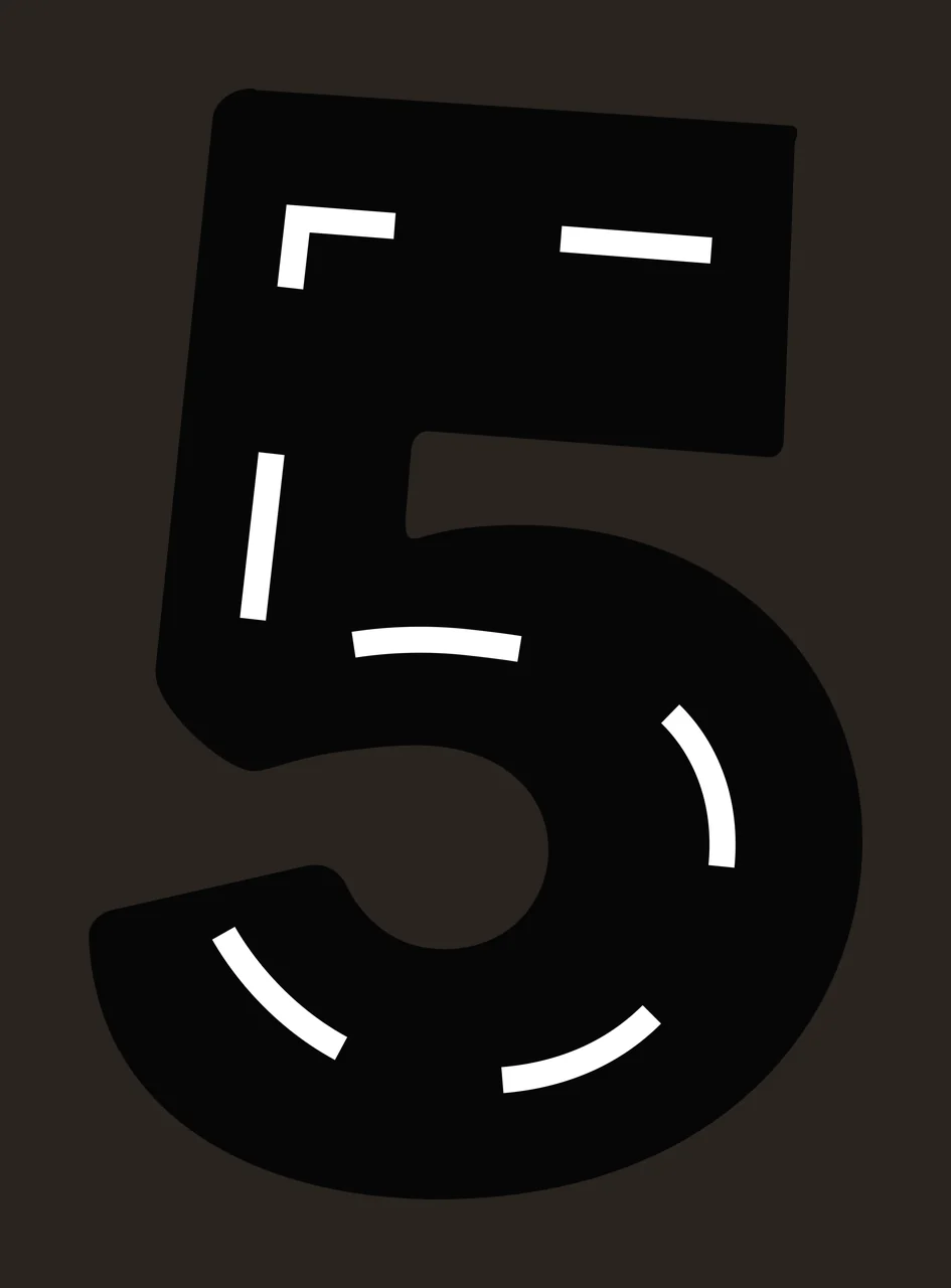 Race Track Font Character 28 racing checkered flag speedway contrast preview thumbnail