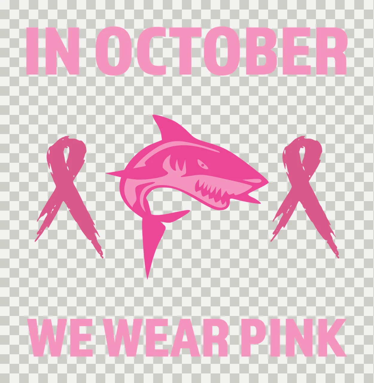 Cancer Dino Gamer Hands awareness ribbon survivor hope support transparency and detail preview thumbnail