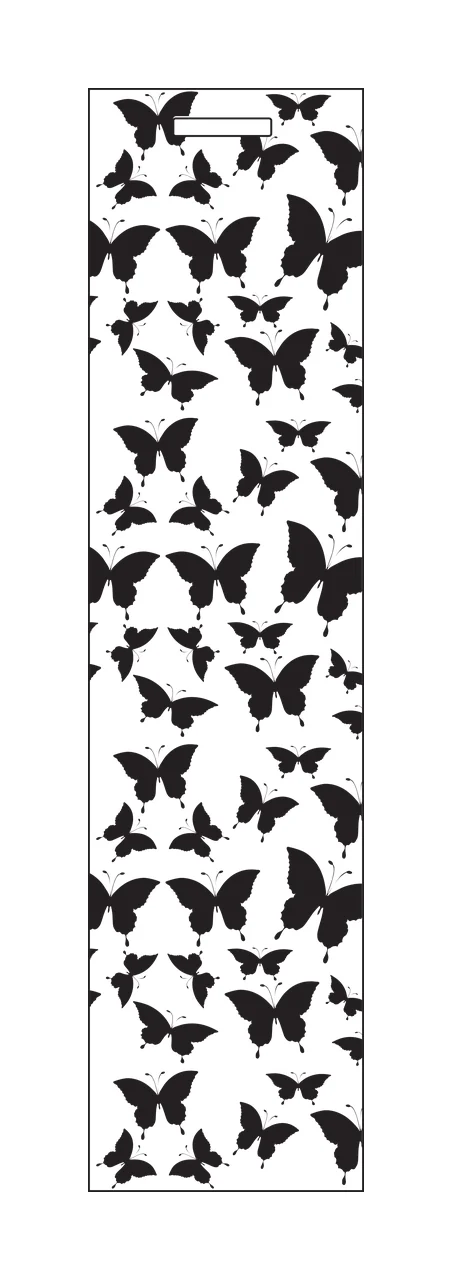 Butterfly Silhouette Repeating Pattern Design Butterflies Flying