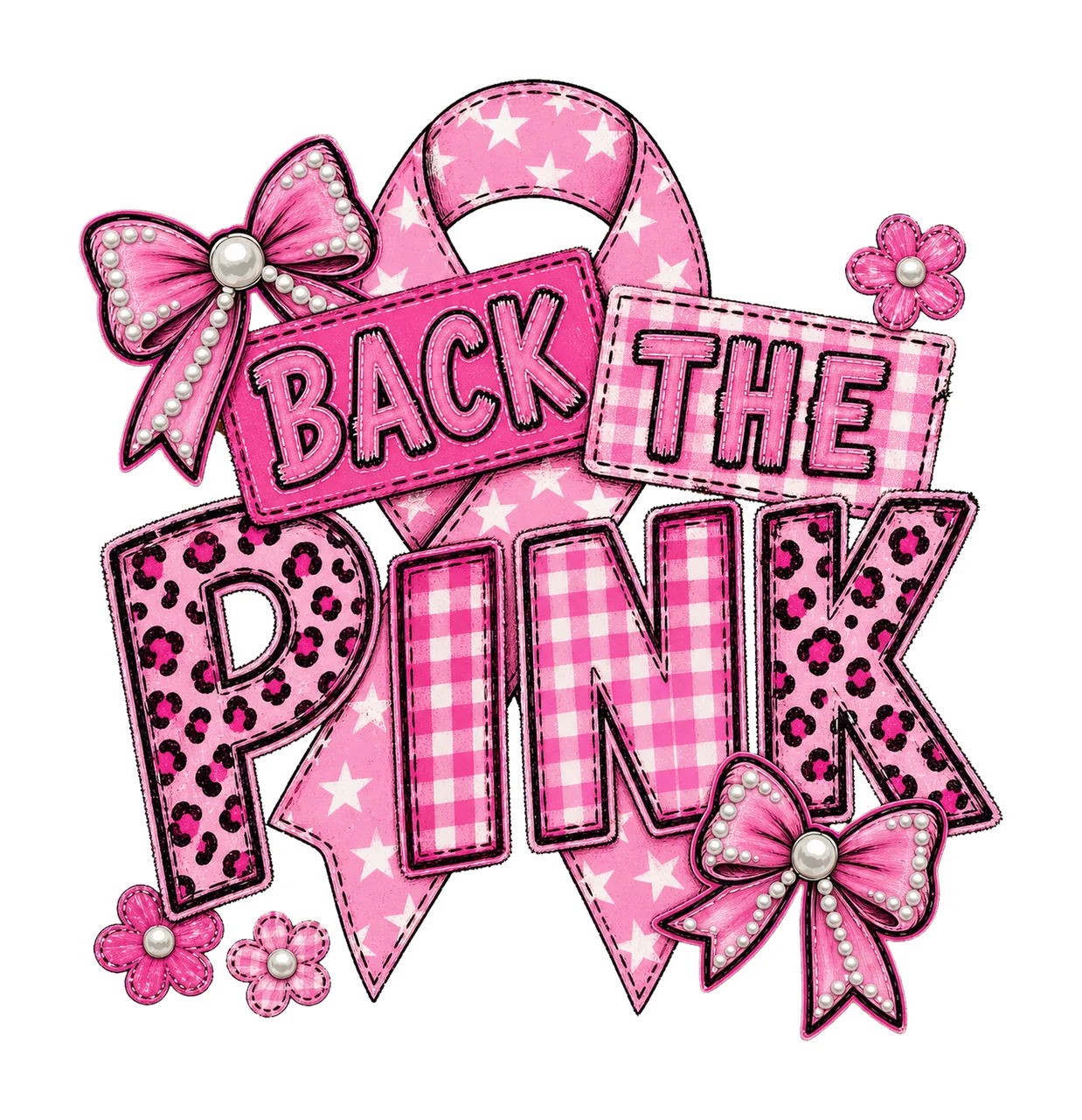 Breast Cancer Fight Cancer Sublimation Design Variation A