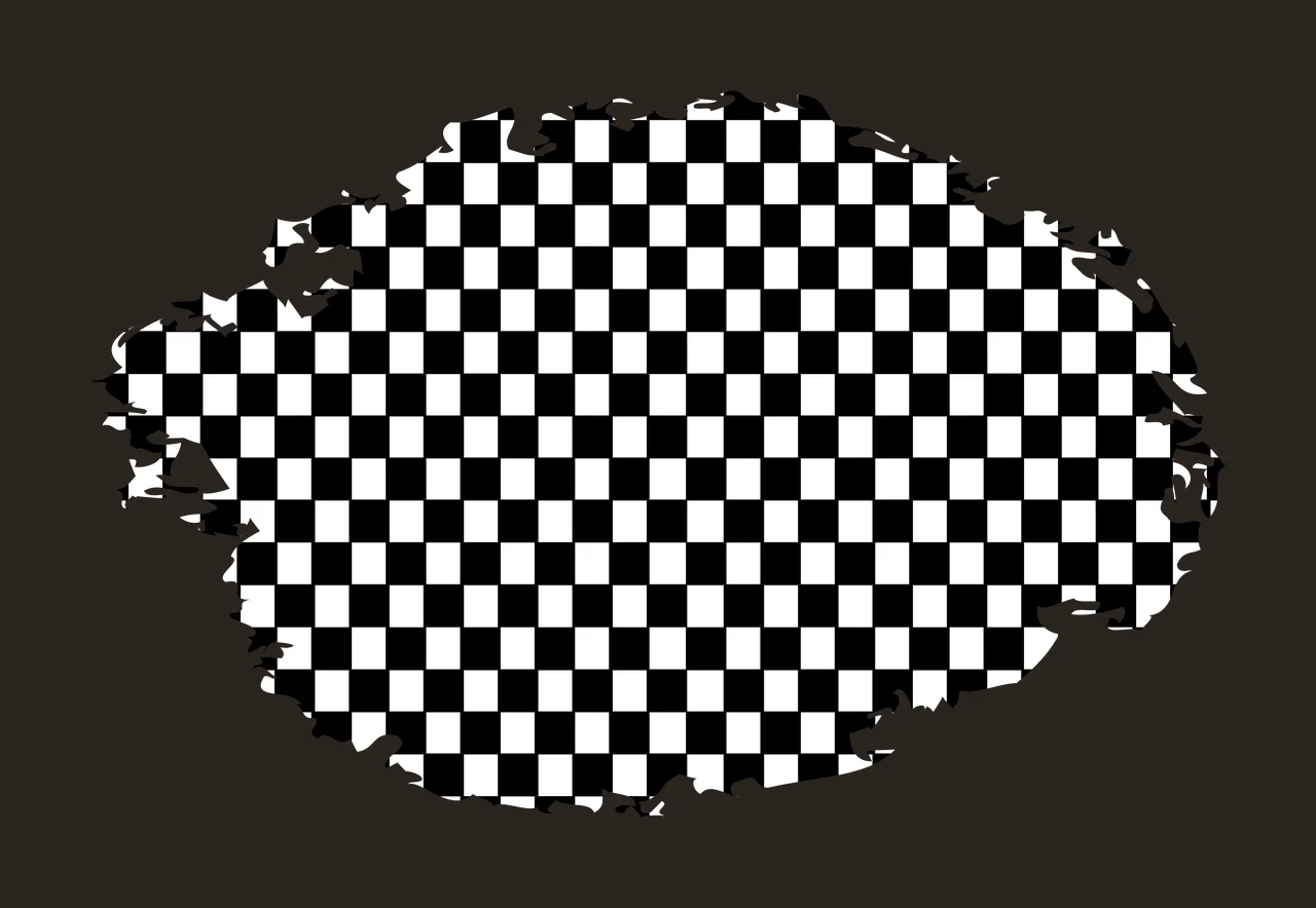 Race Back Ground Doodle Checkered Character 02 racing flag contrast preview thumbnail