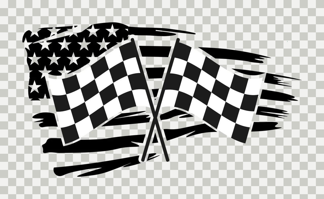 Flag Two Crossed Flags On A Horizontal Distressed stars stripes transparency and detail preview thumbnail
