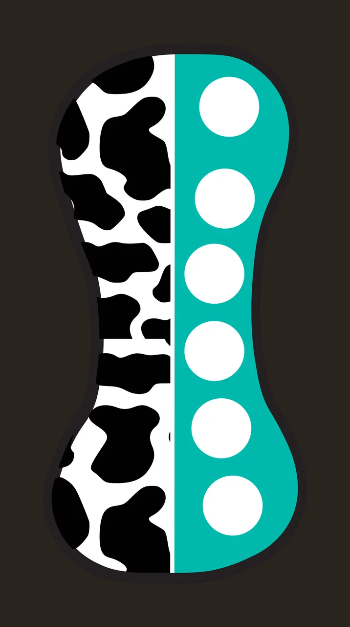 Half Cow Bright Font Dalmatian Race Doodle Leopard Character 21 racing contrast preview thumbnail