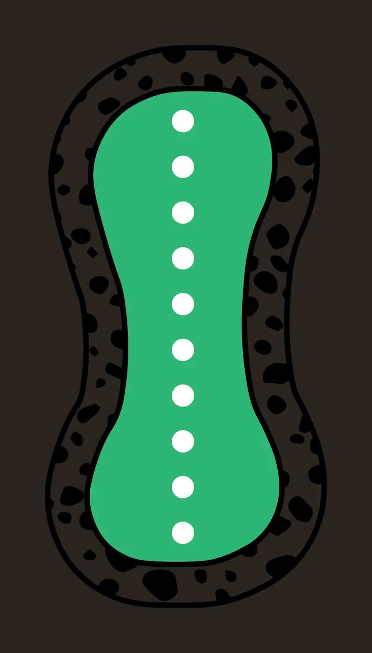 Dalmatian Dots Font Race Doodle Character 20 racing checkered flag contrast preview thumbnail