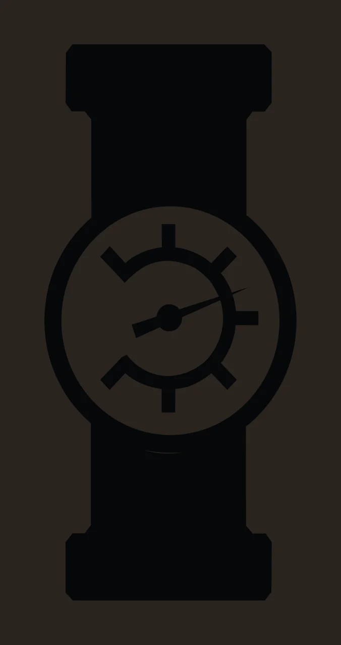 Can Glass Wrap Pressure Gauge Icon On Pipe contrast preview thumbnail