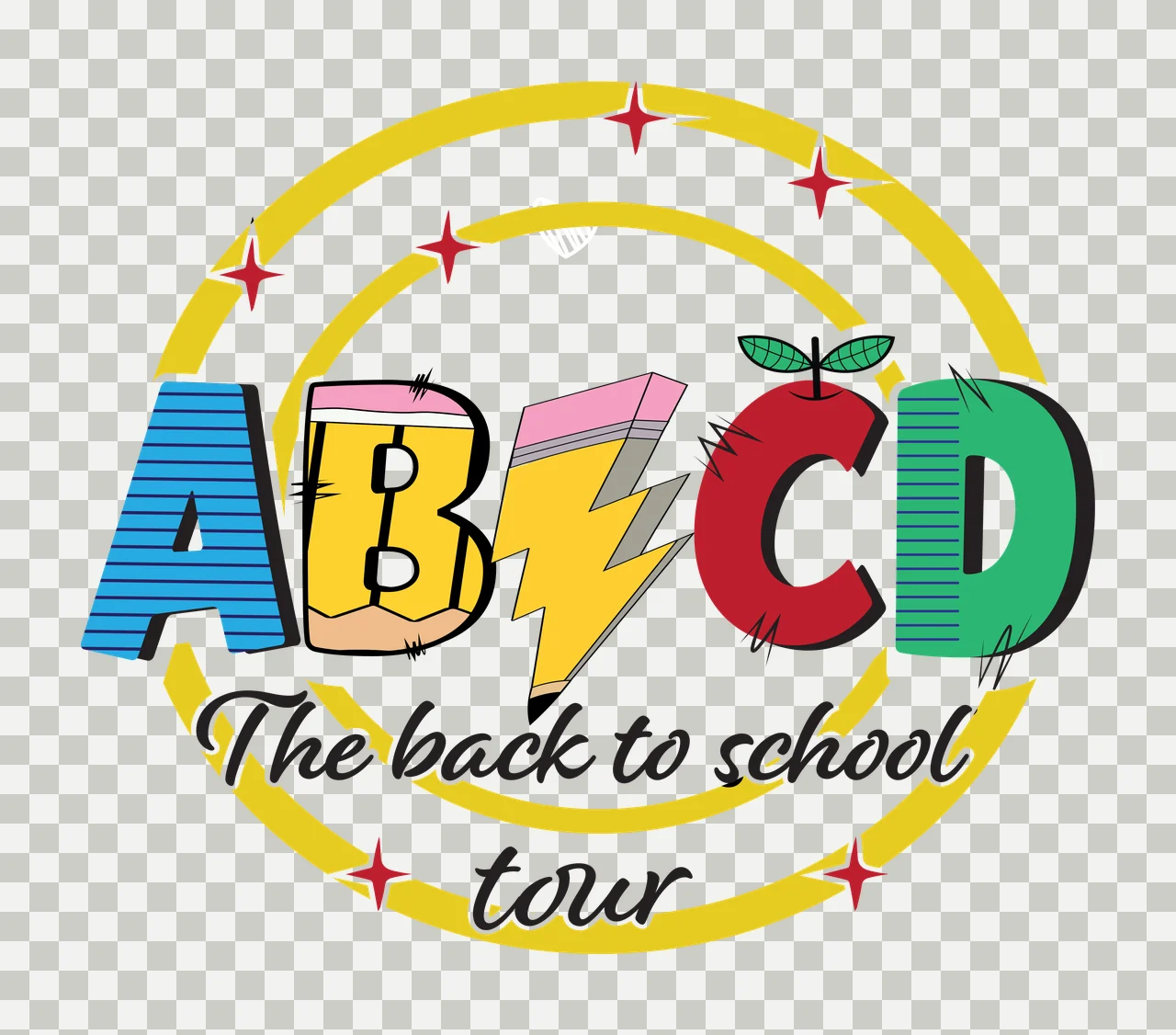 Black Circular Logo With Lightning Bolt And Star displaying transparency and detail preview thumbnail