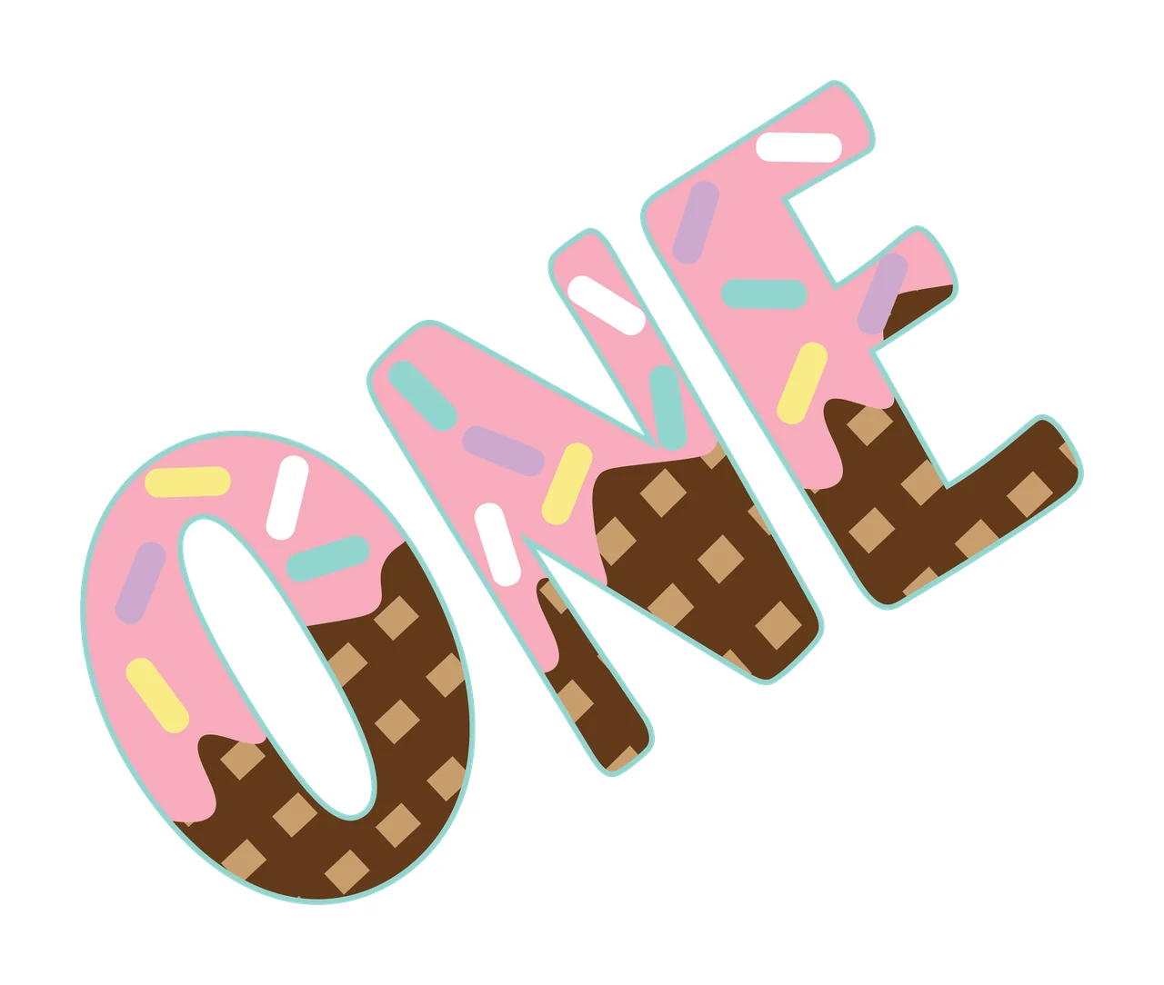 Diagonal Text With Pattern appearing letters grid typographic