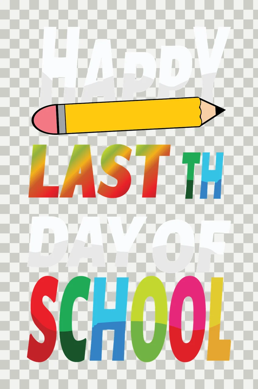 Pencil Floating With Typography And Gradient In Yellow transparency and detail preview thumbnail