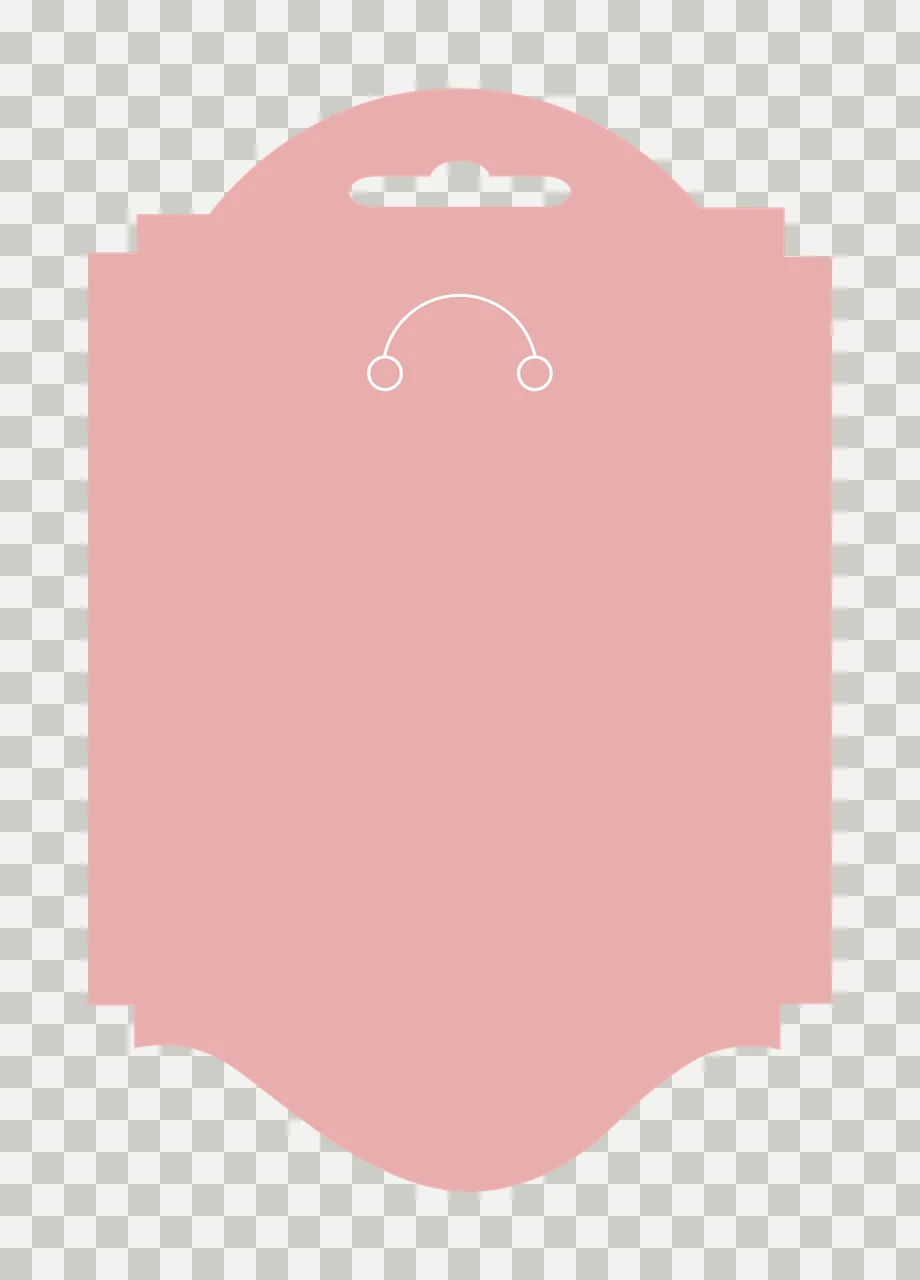 Keychain Black Decorative Rectangular Display Tag shape minimalist transparency and detail preview thumbnail