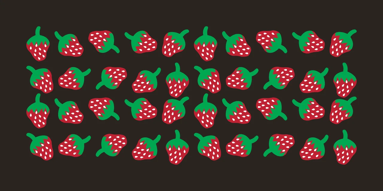 Can Glass Wrap Repeating Bell Pepper Silhouette Pattern peppers contrast preview thumbnail