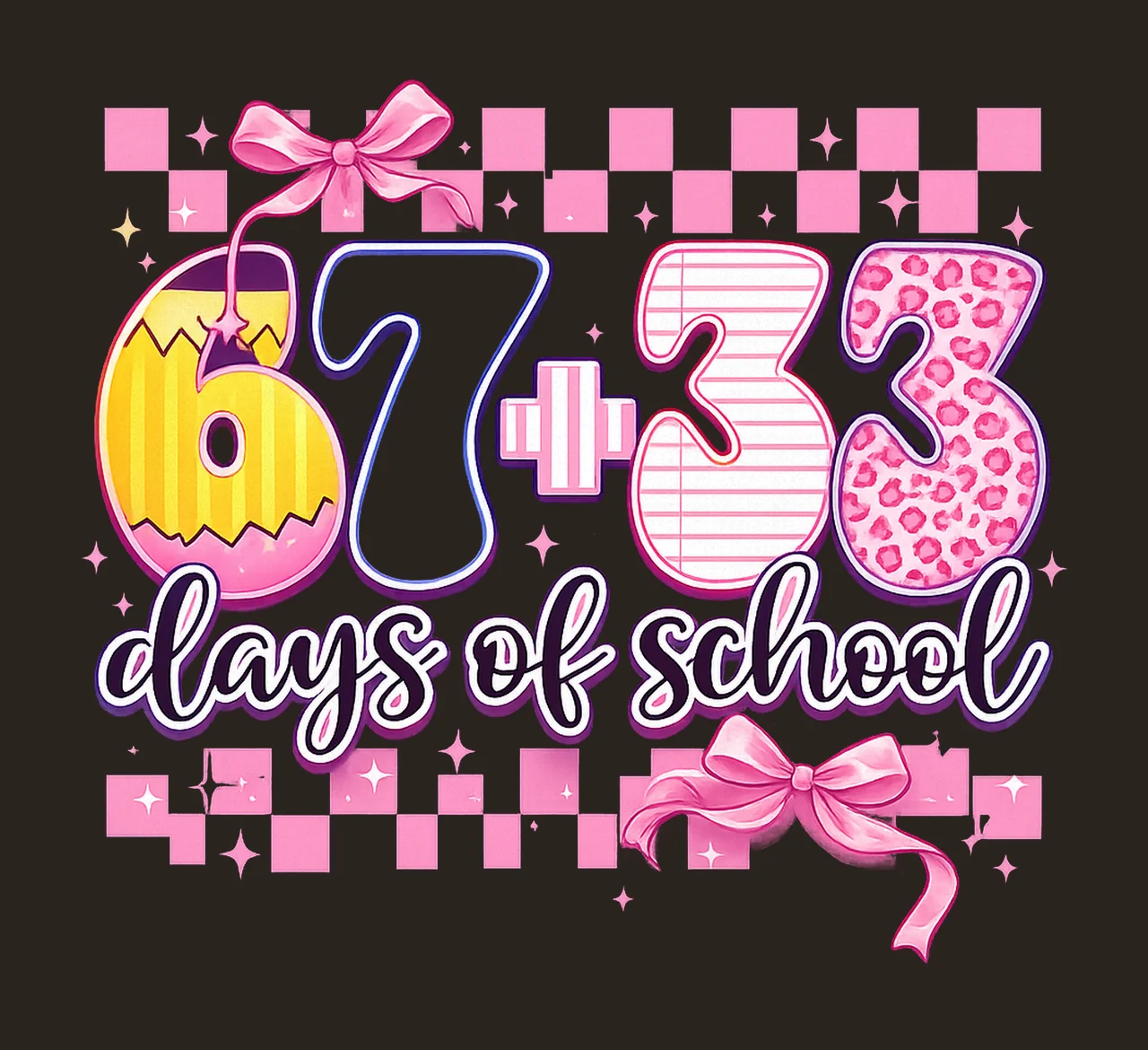 Happy 100th Day Of School Survived 100 Days Funny Teacher contrast preview thumbnail