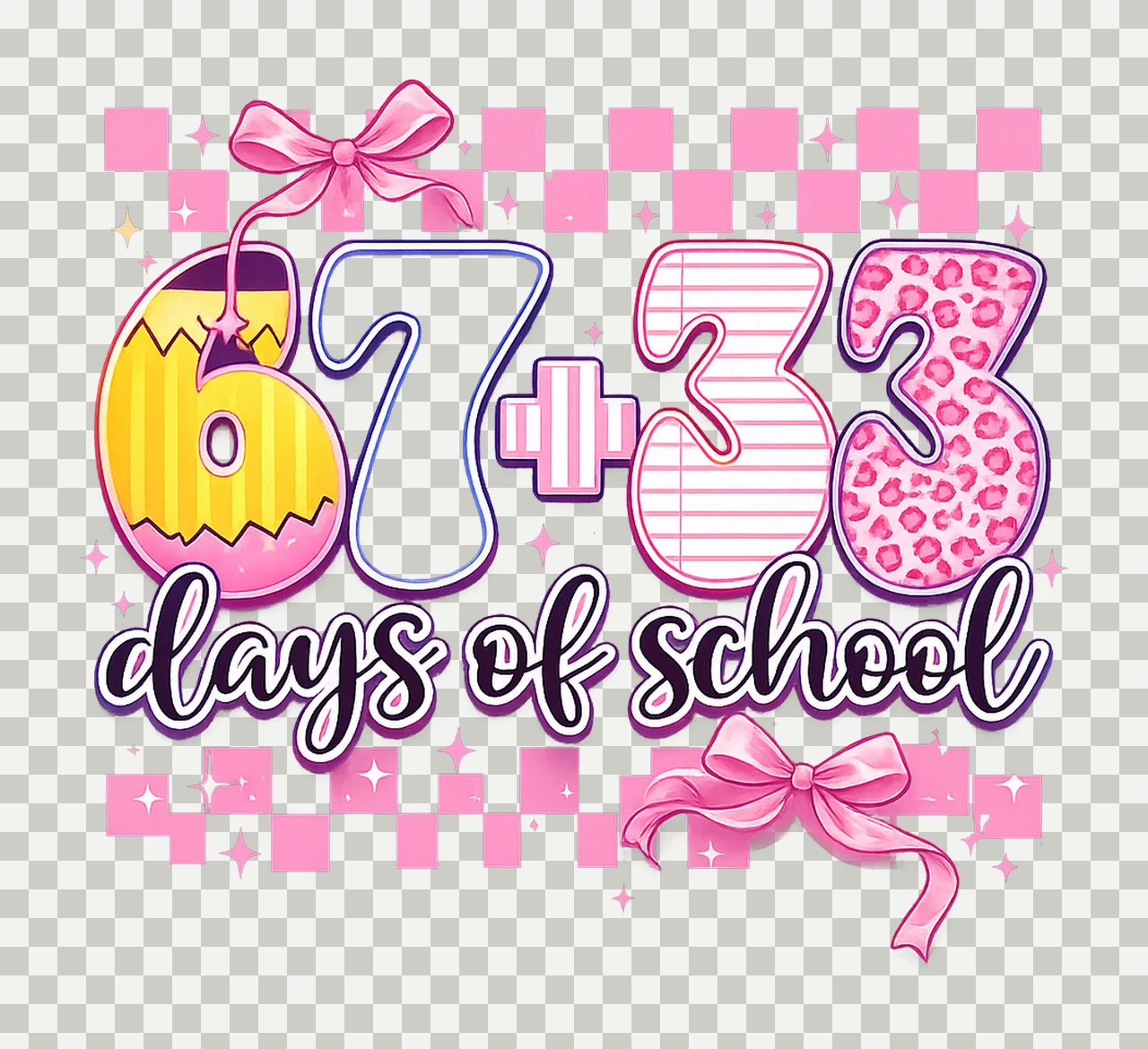 Happy 100th Day Of School Survived 100 Days Funny Teacher transparency and detail preview thumbnail
