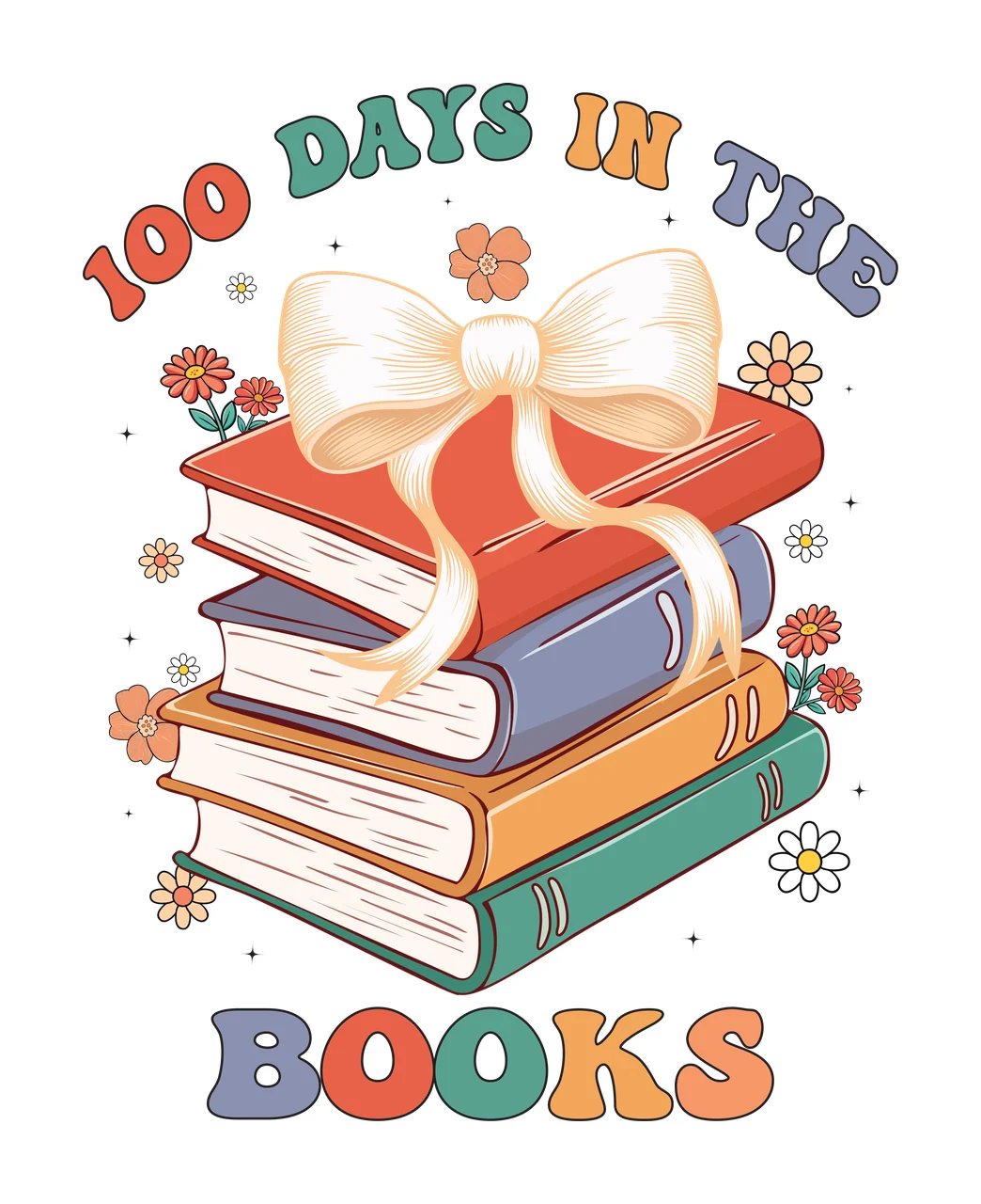 Of Books Silhouette Stack flowers black white flower celebration