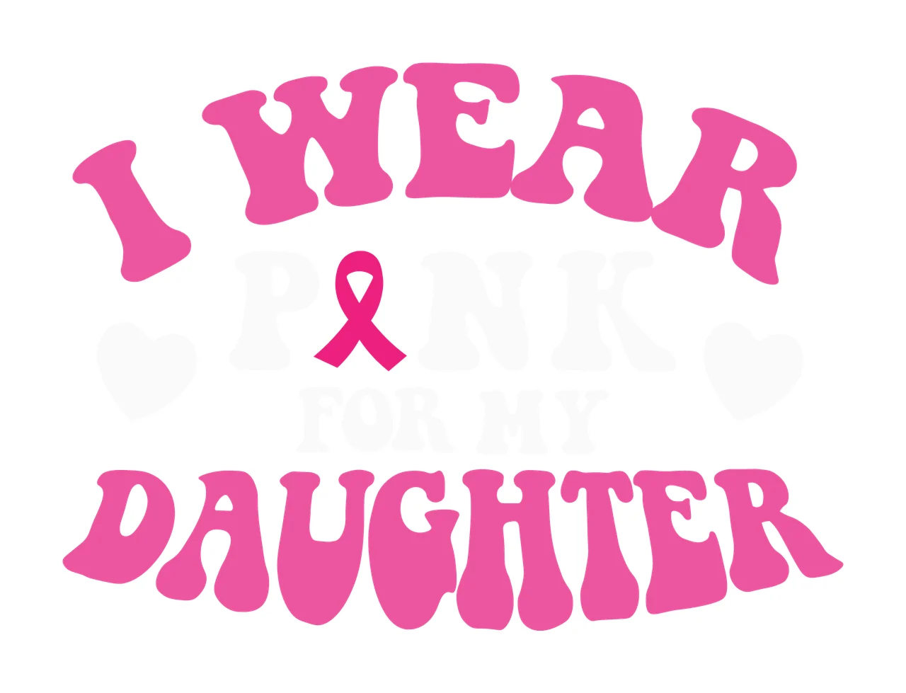 Cancer Groovy awareness ribbon survivor hope support campaign