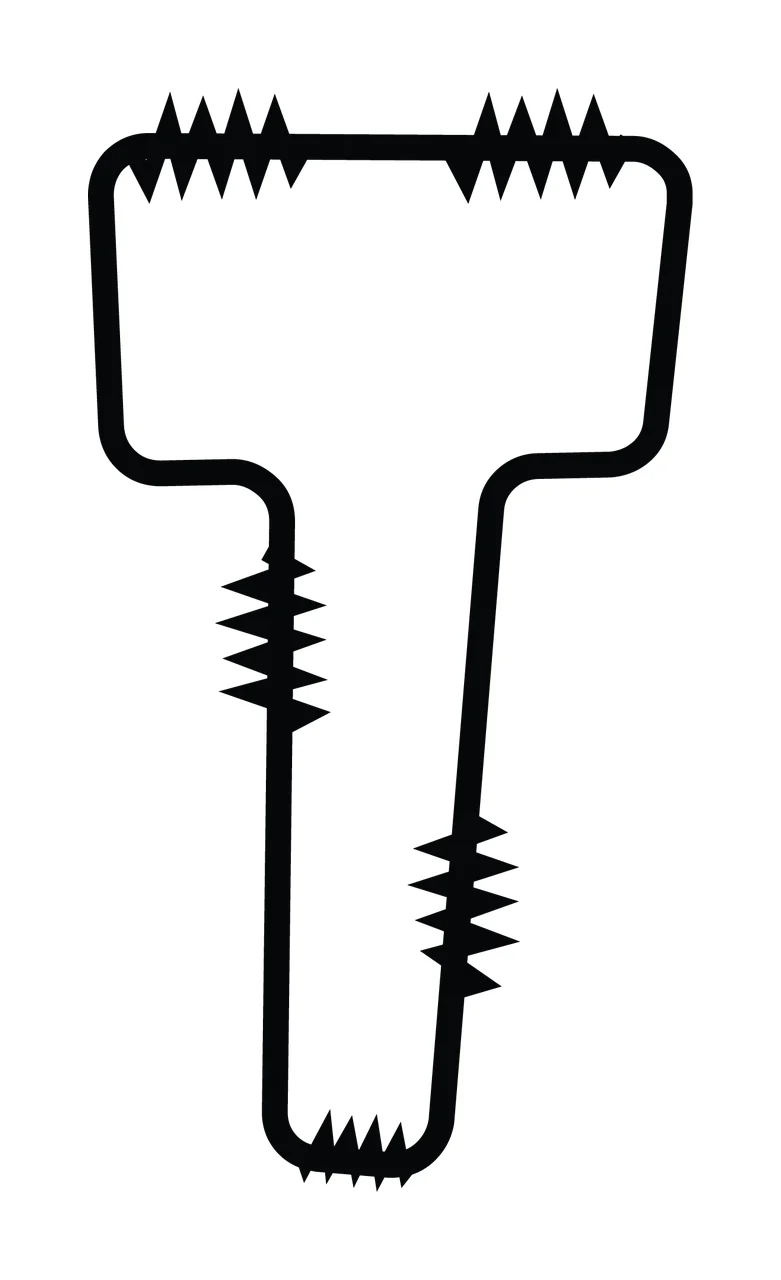 Letters Doodle Character 10 hand drawn sketch whimsical scalable